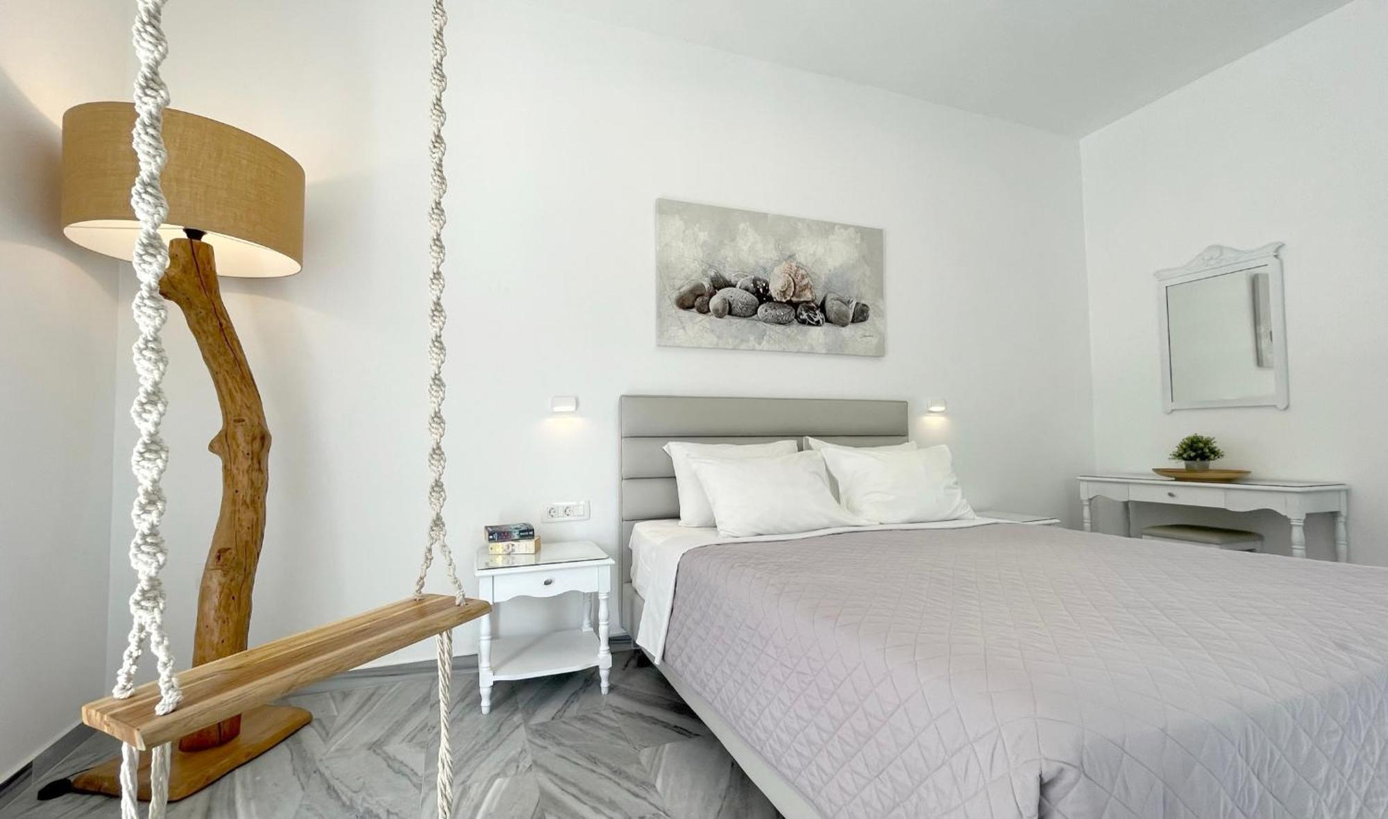 Hermoso Luxury Suites Monólithos Quarto foto